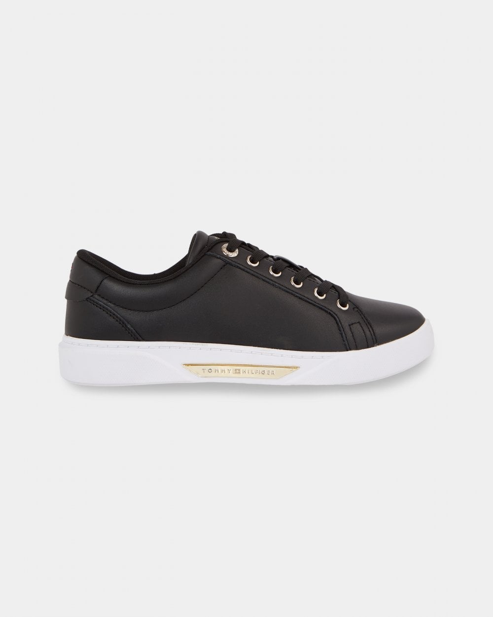 Elegante Leder-Court-Sneaker