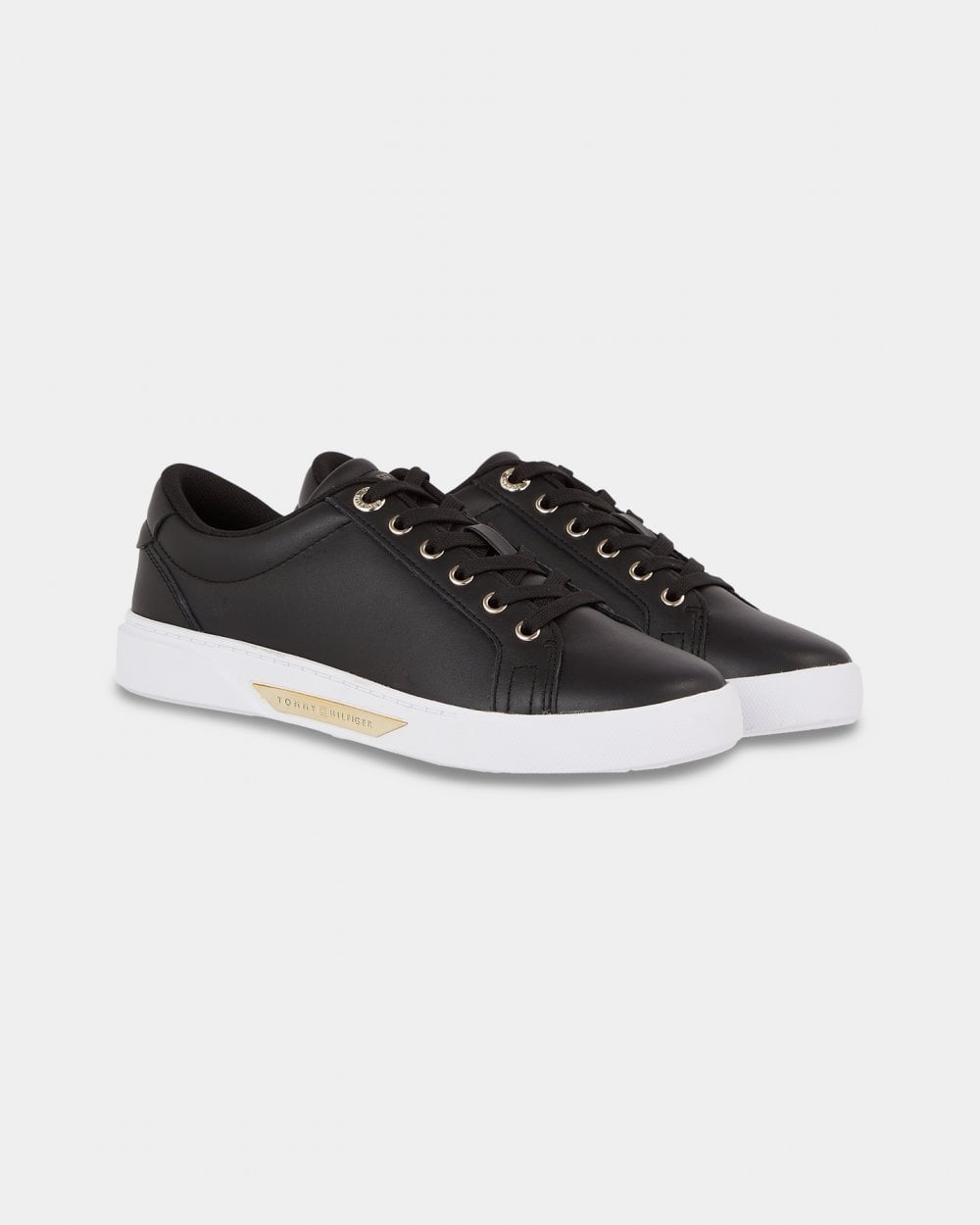 Elegante Leder-Court-Sneaker