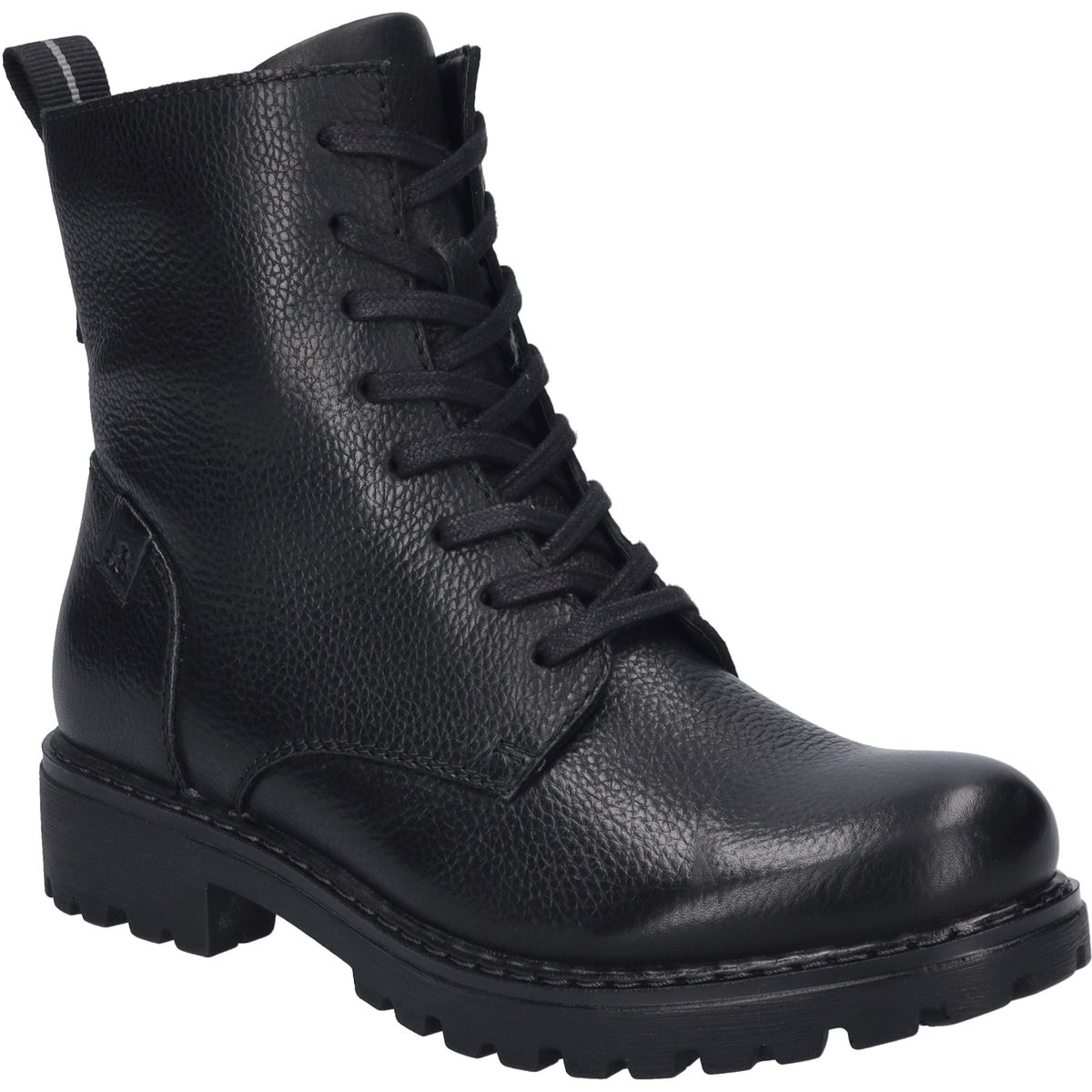 Klassische Lederstiefeletten zum Schnüren