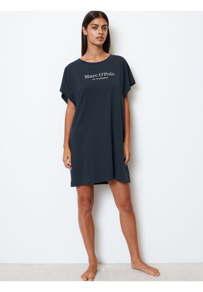 Nachthemd mit Logo-Print