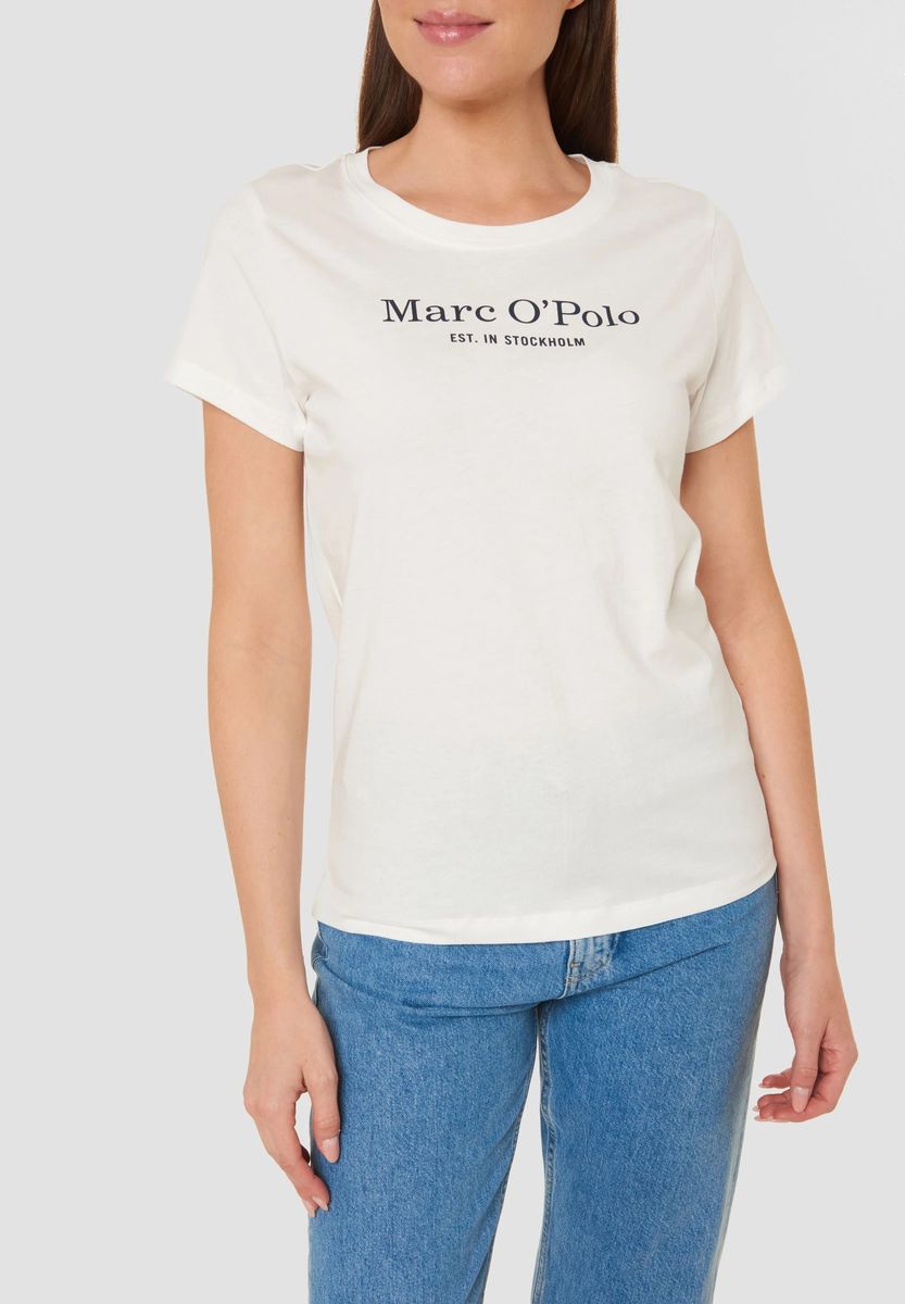 T-Shirt aus Bio-Baumwolle mit Logoprint