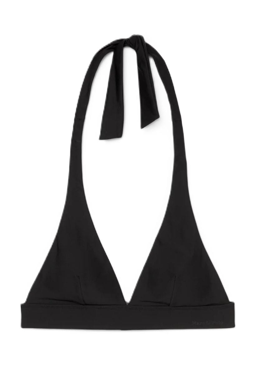 Minimalistisches Neckholder-Bikini-Oberteil