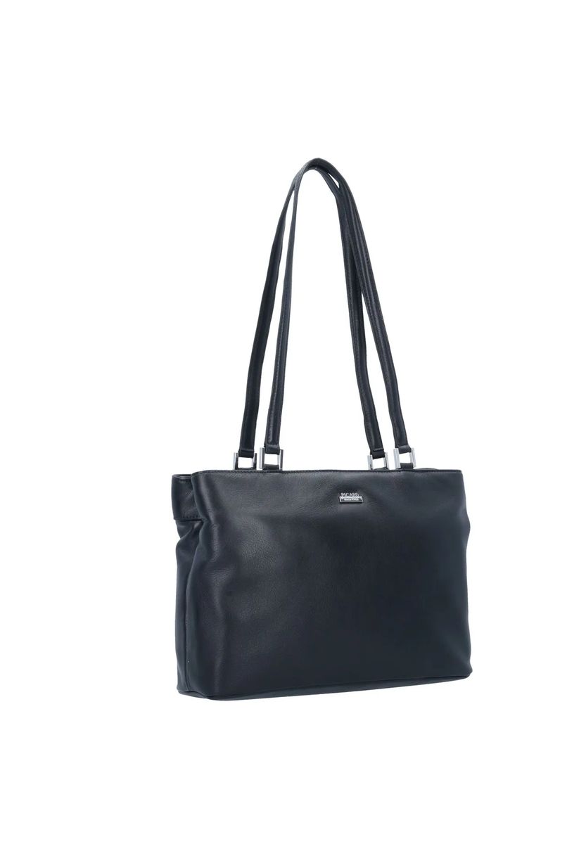 Minimalistische Leder-Shopper-Tasche