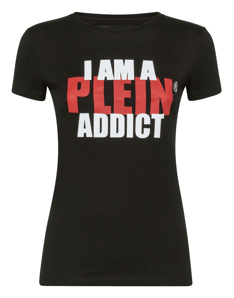 T-Shirt mit auffälligem Statement-Print