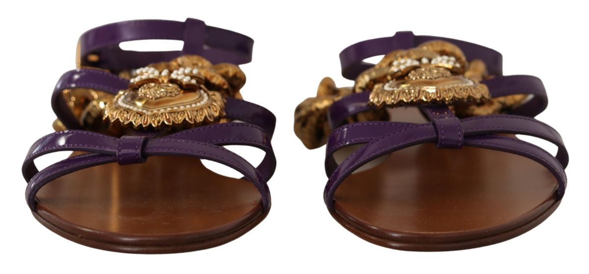 Devotion Herz Sandalen mit Ankelkette