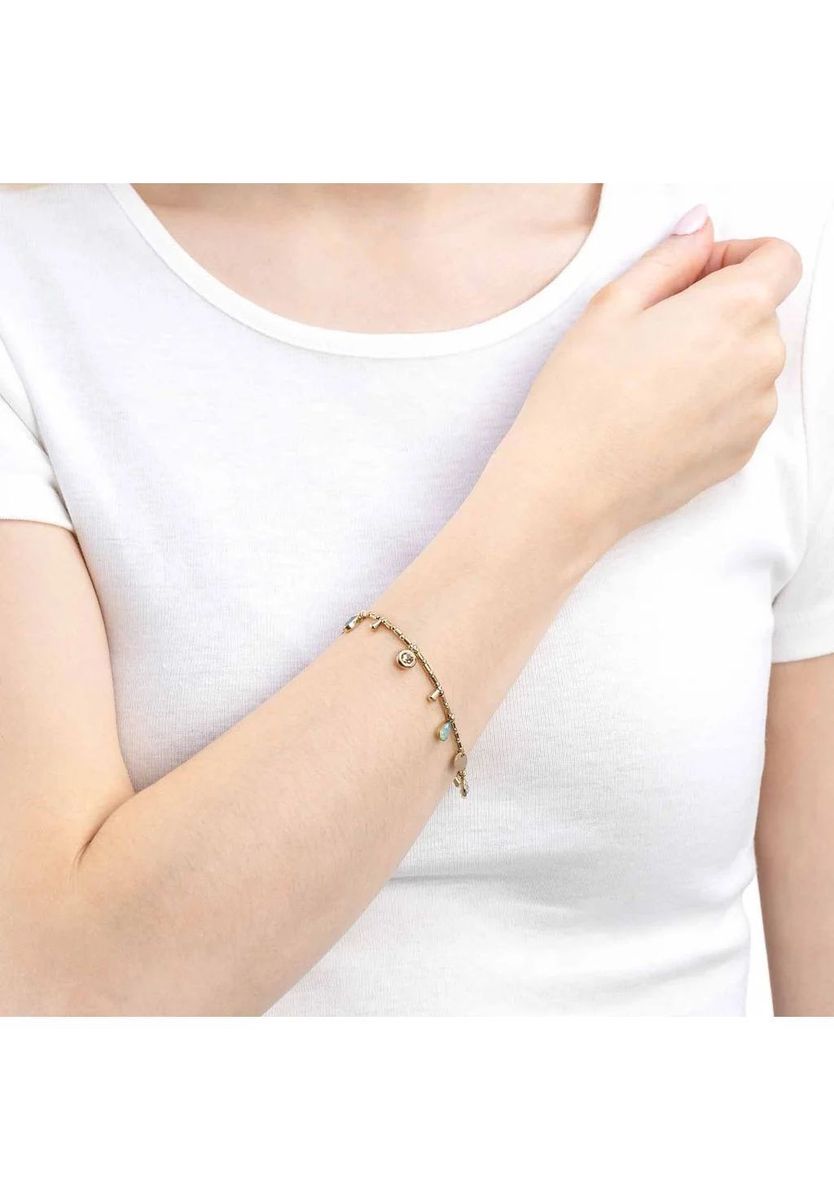 Filigranes Bettelarmband mit Charms