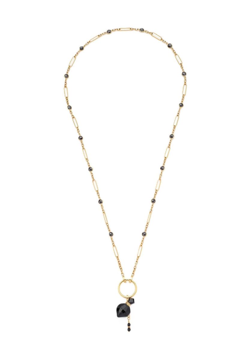 Elegante Halskette mit Flakon-Anhänger