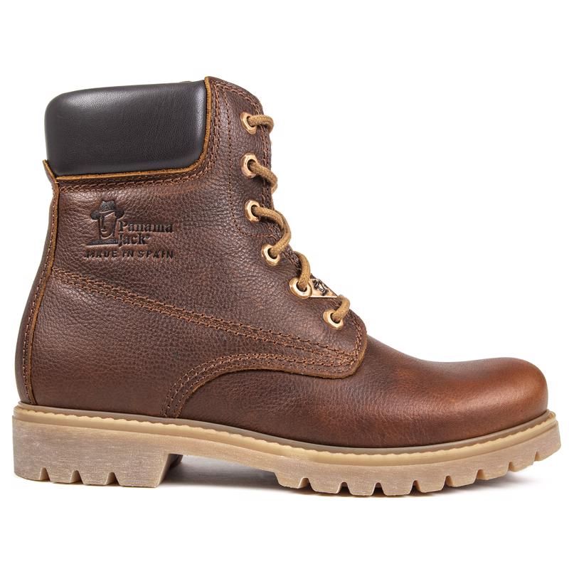 Wasserdichte Leder-Schnürstiefel