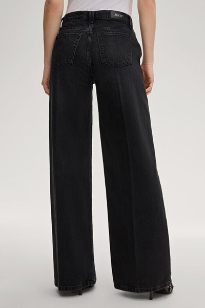 Weite Jeans mit hoher Taille