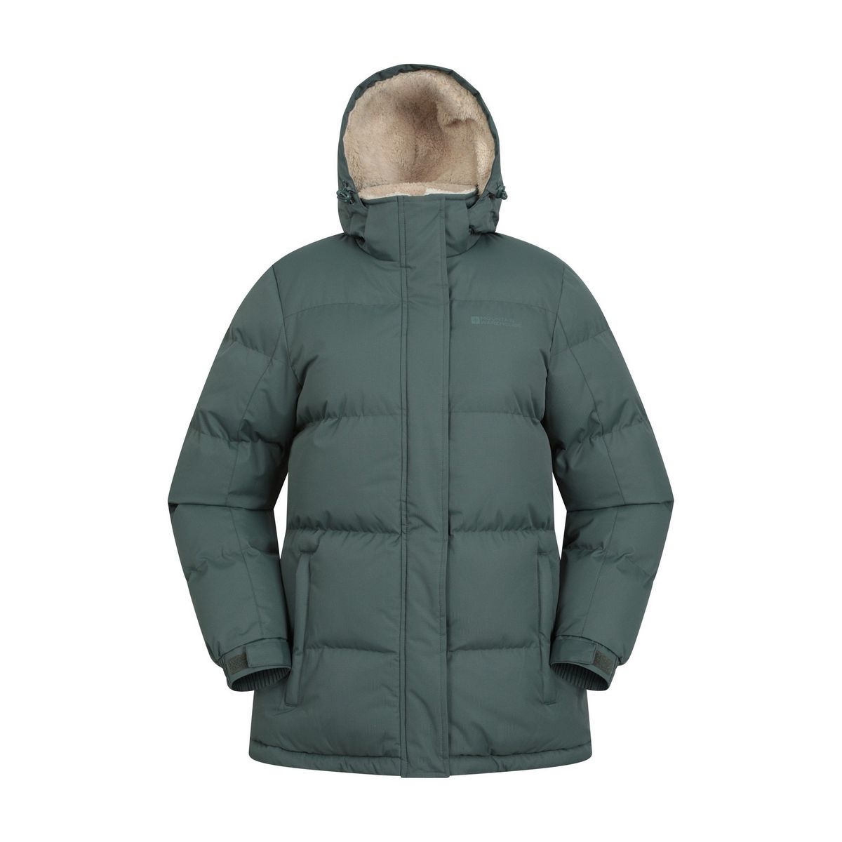 Isolierter Parka mit Teddyfutter