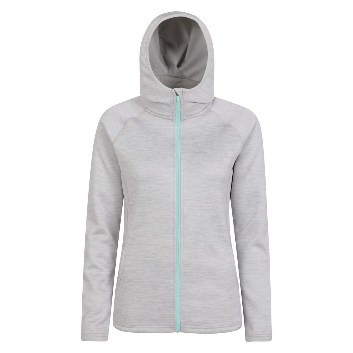 Leichter Performance-Kapuzenpullover mit Reißverschluss
