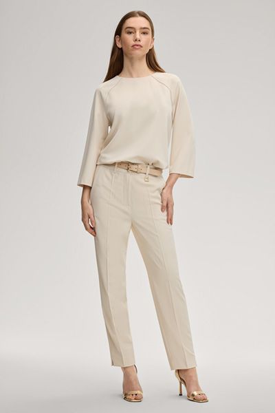 Minimalistische Bluse mit Raglanärmeln