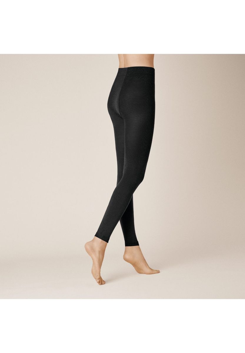 Weiche Leggings aus Woll-Baumwoll-Mix