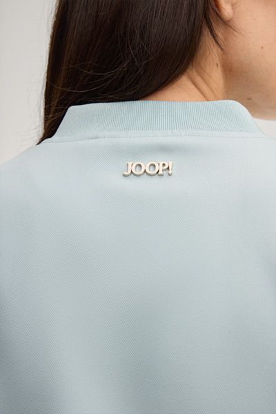 Minimalistische Blouson-Jacke mit Druckknöpfen