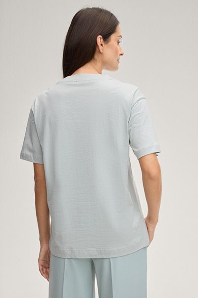 Lässiges Logo-Shirt mit Glitzerschrift