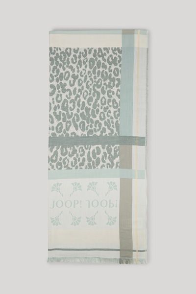 Eleganter Schal mit Muster-Mix