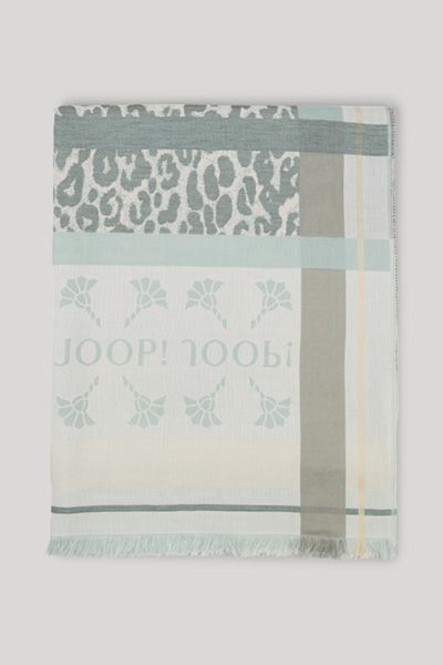 Eleganter Schal mit Muster-Mix