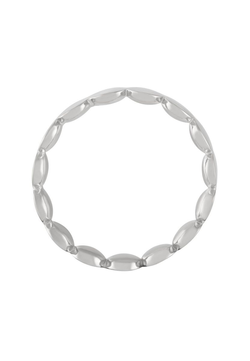 Polierter Ring mit Plättchen