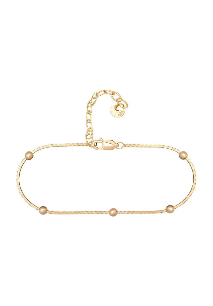 Schlangenkette Armband mit Kugeln
