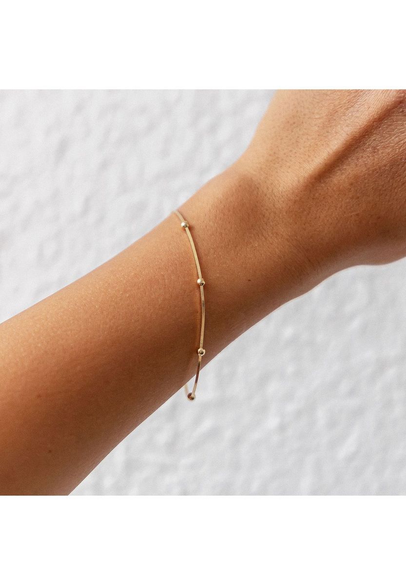 Schlangenkette Armband mit Kugeln