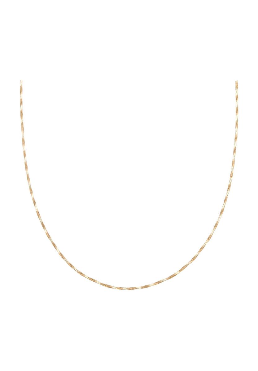 Elegantes gedrehtes Schlangenkette Collier