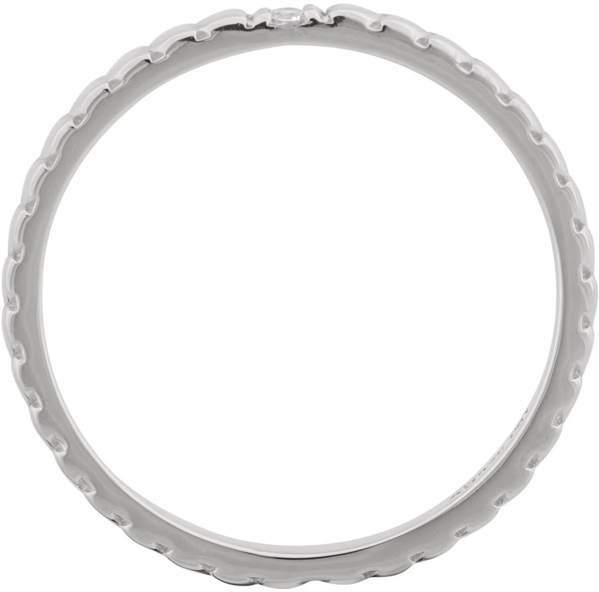 Ewigkeitsring mit Herz-Ausschnitten