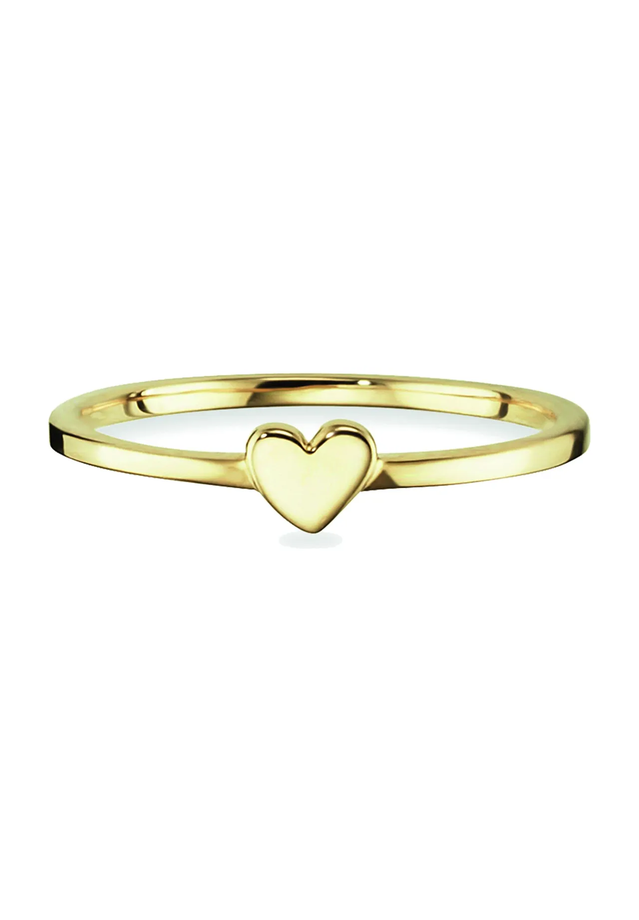 Eleganter offener Stapelring mit Zirkonia