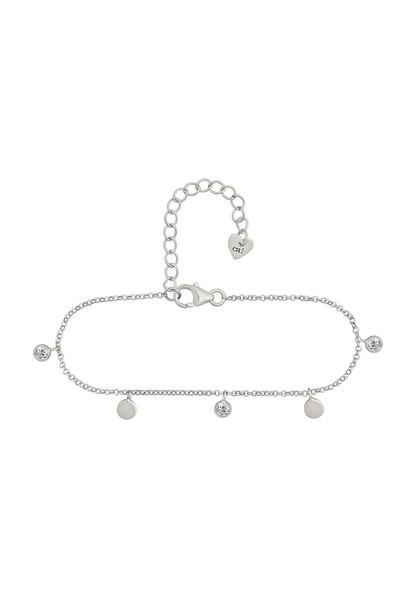 Elegantes Gliederkettenarmband mit Anhängern
