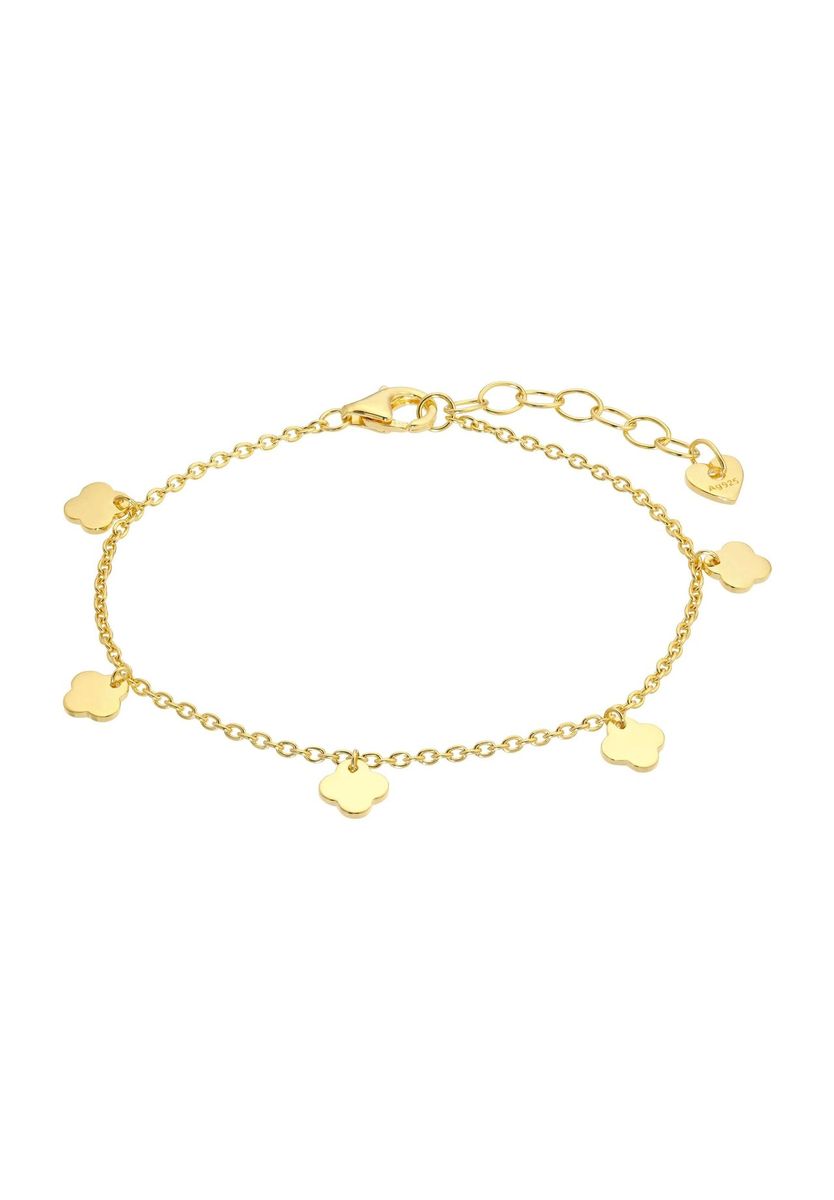 Filigranes Kleeblatt-Charm-Armband