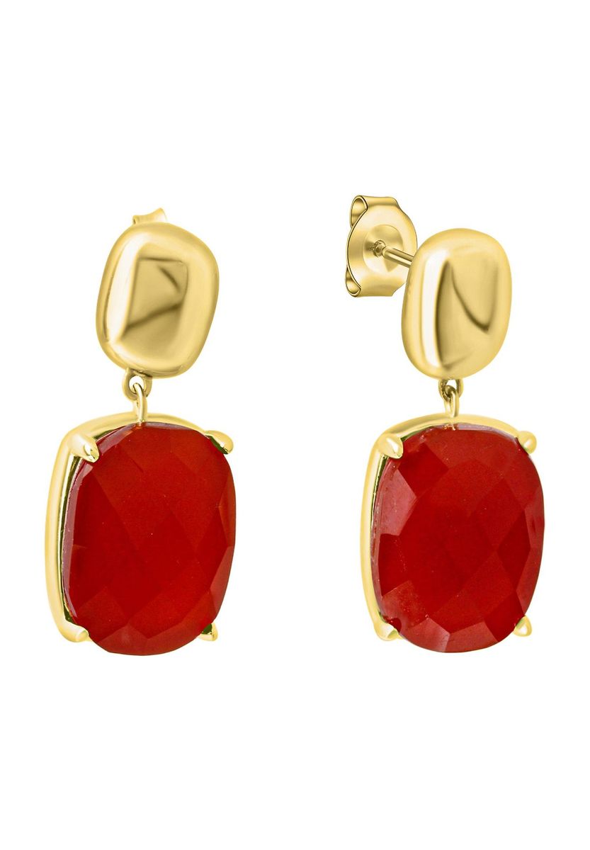 Elegante Ohrhänger mit Chalcedon