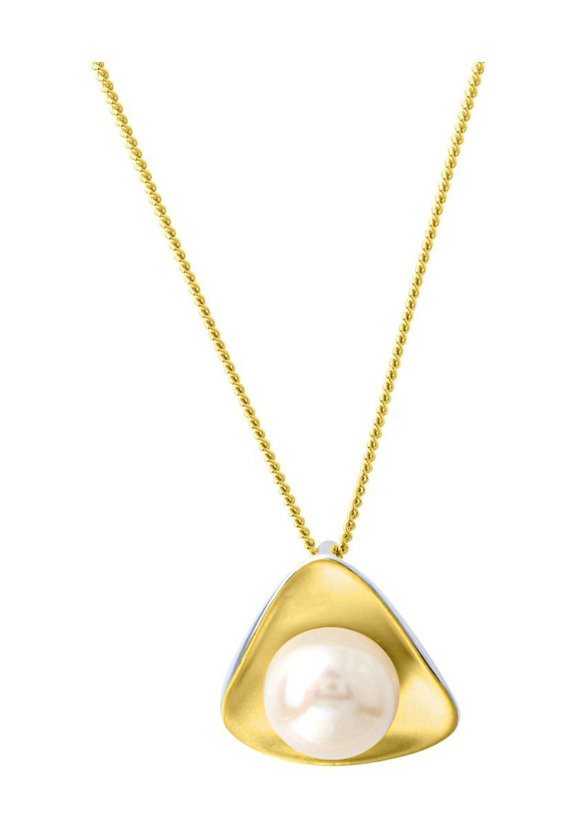 Elegante Halskette mit Perlenanhänger