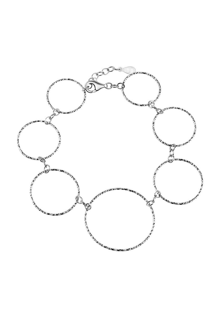 Armband mit diamantierten Kreisen