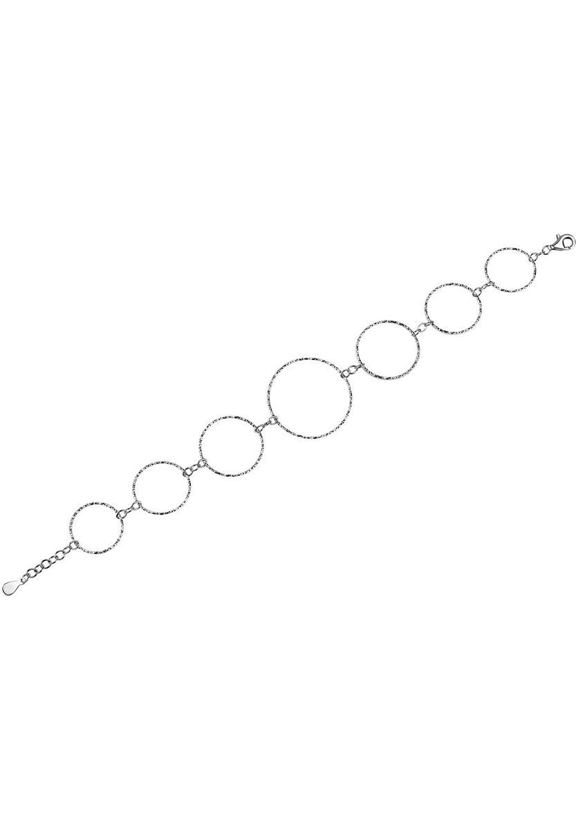 Armband mit diamantierten Kreisen