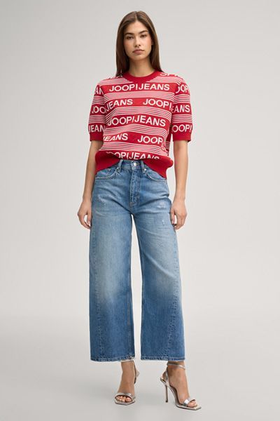 Maxine High-Rise Jeans mit Destroyed-Effekten