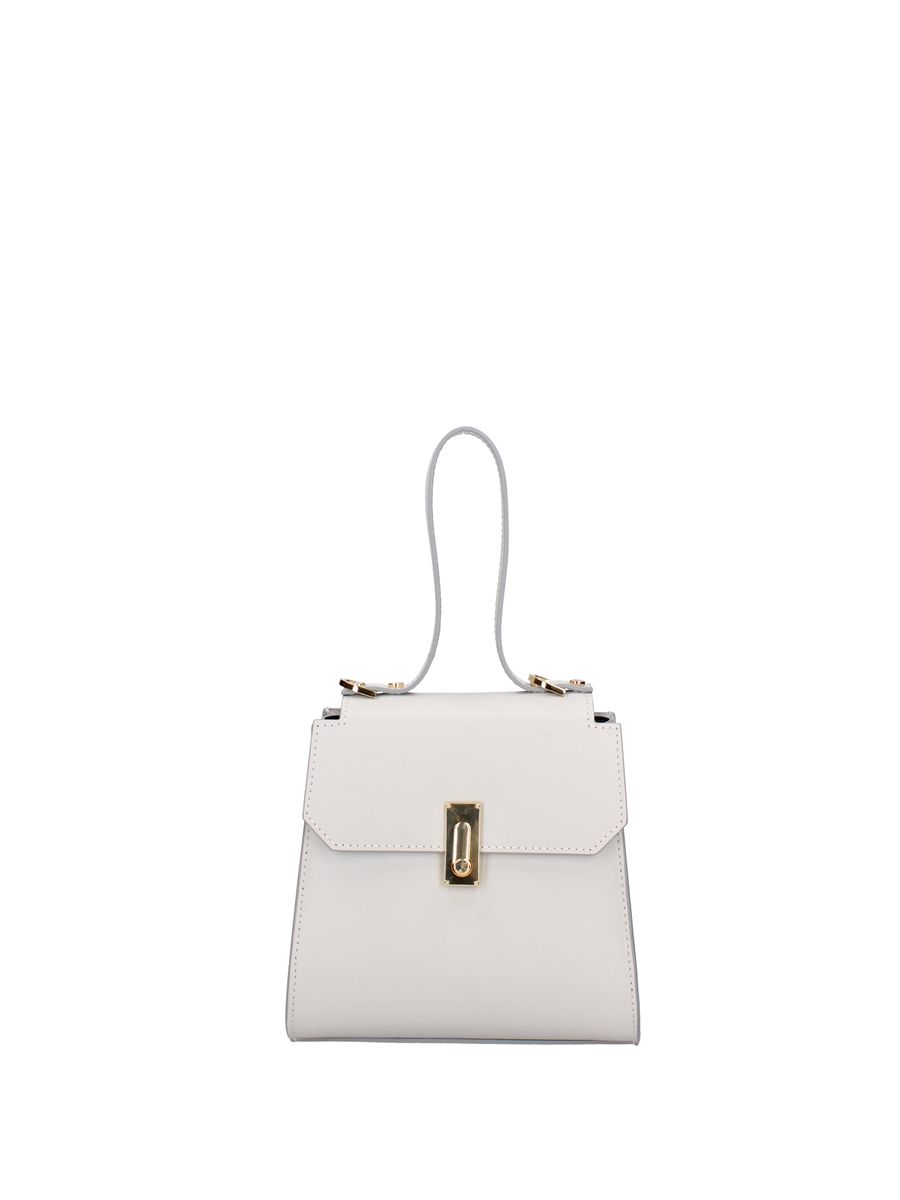 Strukturierte Handtasche aus Leder