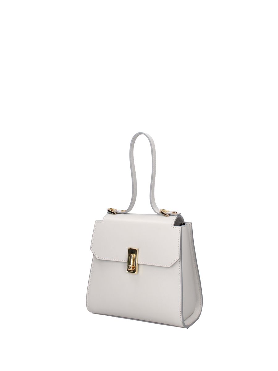 Strukturierte Handtasche aus Leder