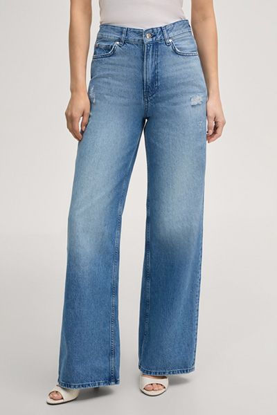 Weit geschnittene Maila Denim Jeans