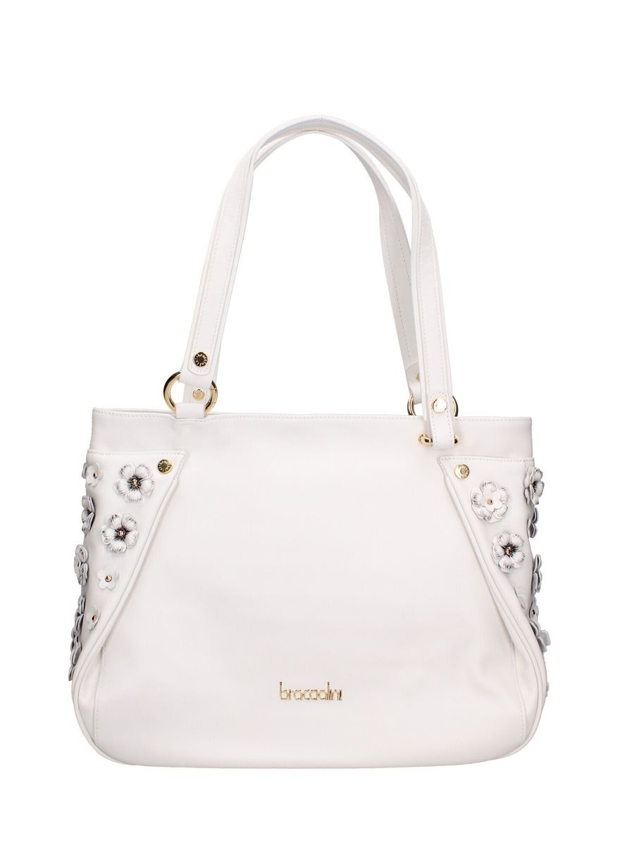 Hobo-Schultertasche mit Nietendetails