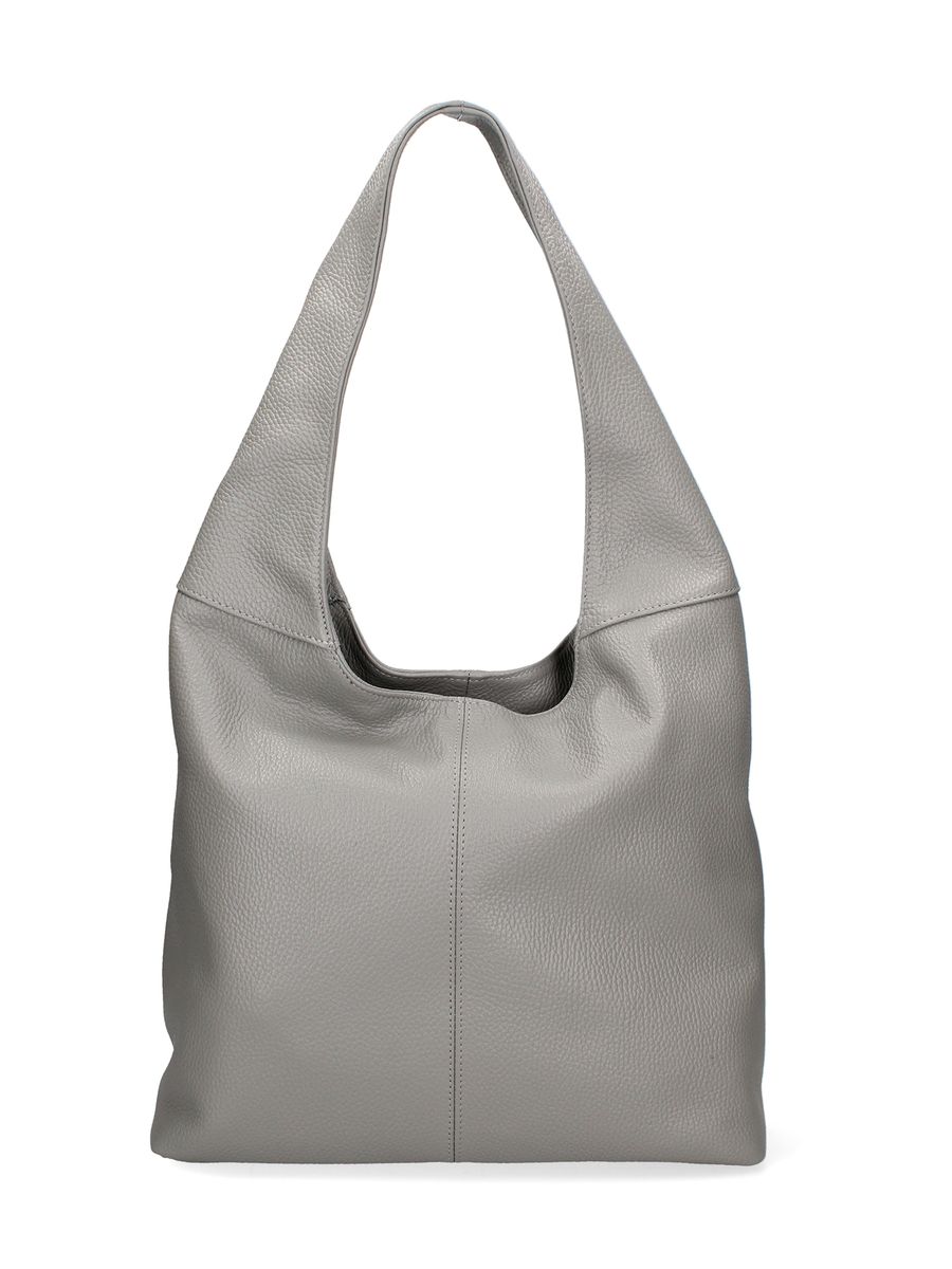 Schicke Ledertasche mit Flechtgriff
