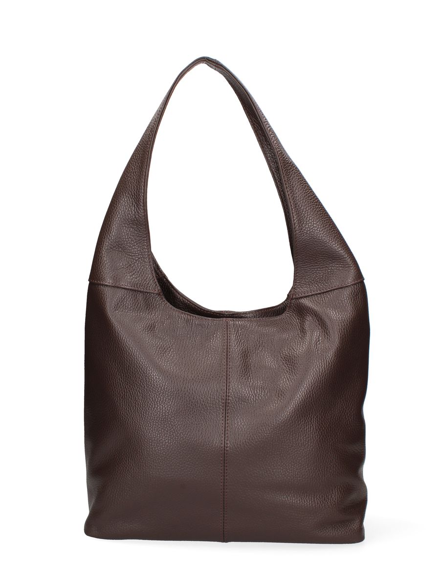 Schicke Ledertasche mit Flechtgriff