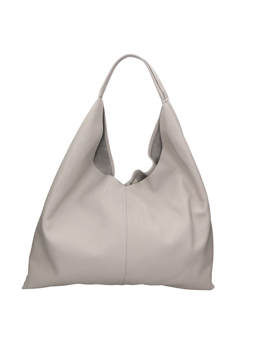 Schicke Ledertasche mit Flechtgriff