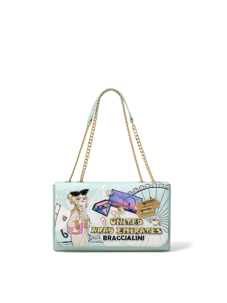 Hobo-Tasche aus genarbtem Kunstleder