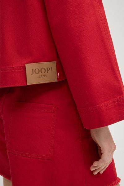 Boxy Jeansjacke aus Baumwolle