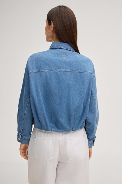 Leichte Jeans-Blousonjacke im Kurzstil