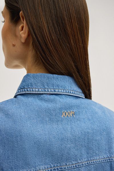 Leichte Jeans-Blousonjacke im Kurzstil