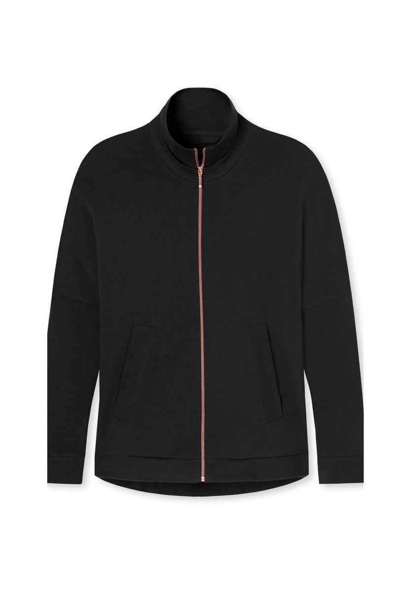 Lässige Sweatjacke mit Reißverschluss