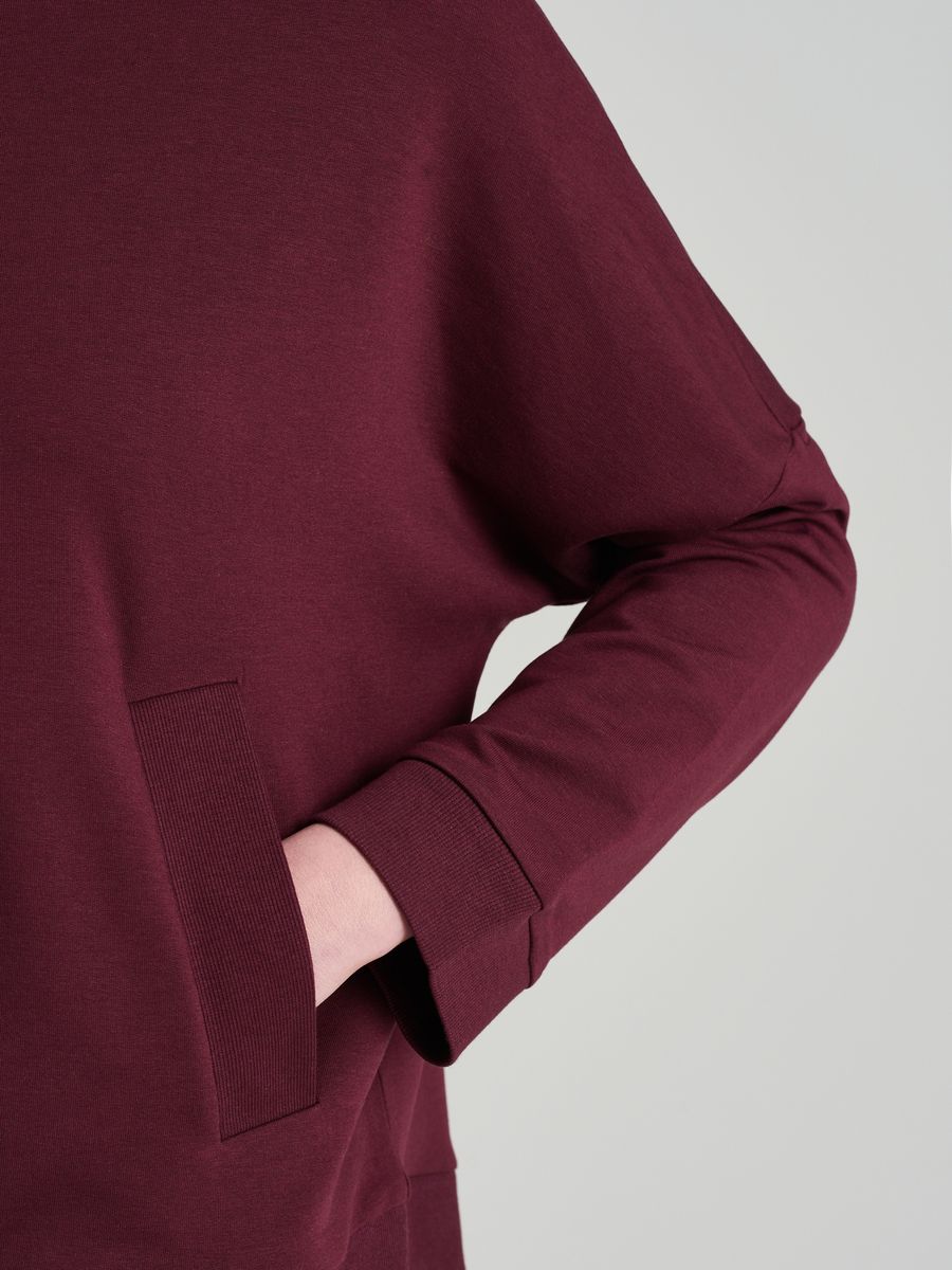 Lässige Sweatjacke mit Reißverschluss