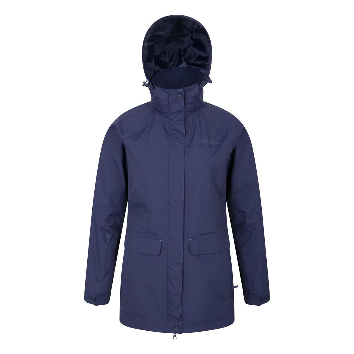 Wasserdichter Regenparka mit Kapuze