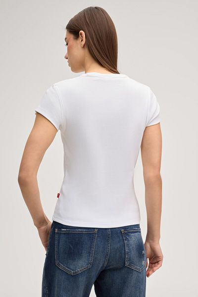 Feminines T-Shirt mit Glitzerschriftzug