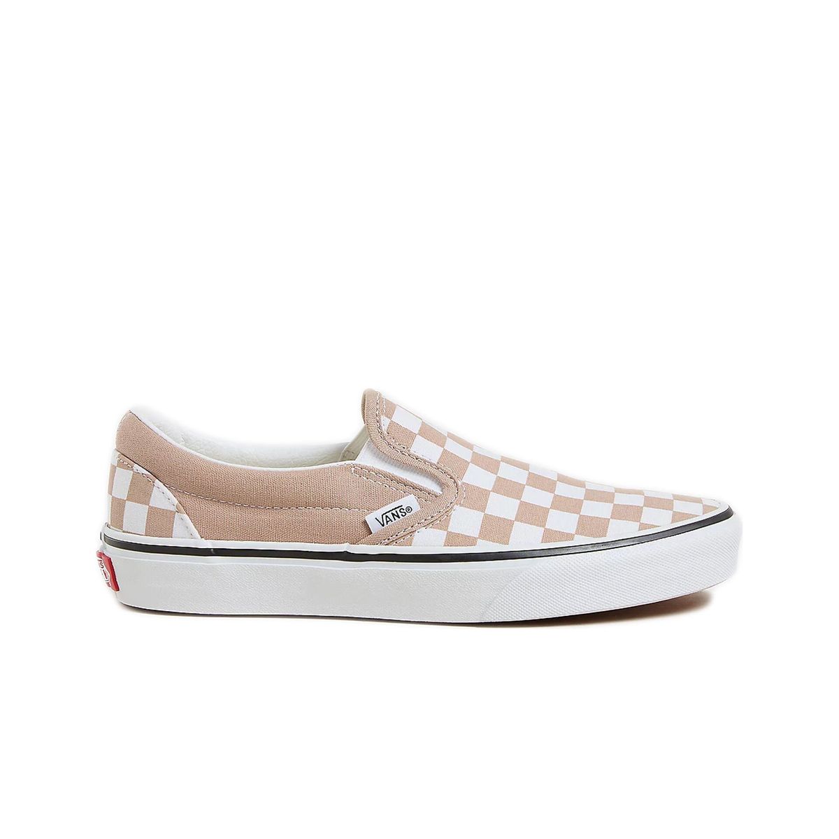 Klassische Slip-On Sneaker mit Schachbrettmuster